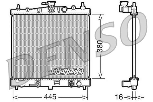 Denso Radiator DRM46021