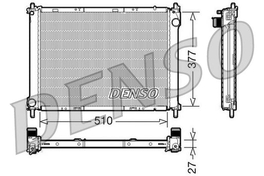 Denso Radiator DRM46022