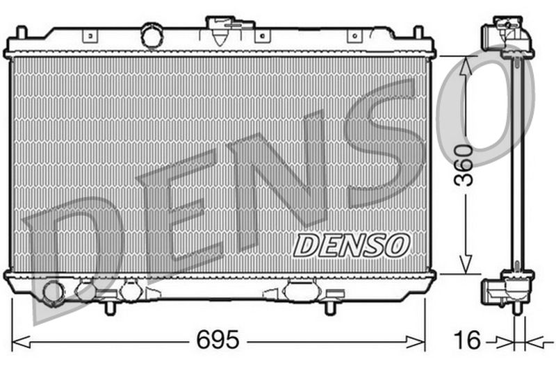 Denso Radiator DRM46027