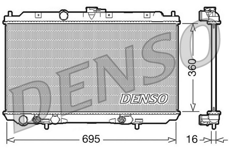 Denso Radiator DRM46028