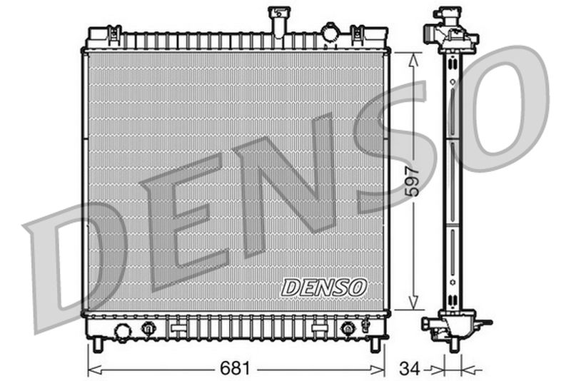 Denso Radiator DRM46031
