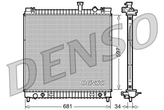 Denso Radiator DRM46031