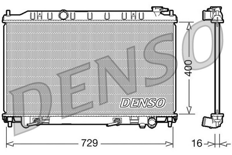 Denso Radiator DRM46033