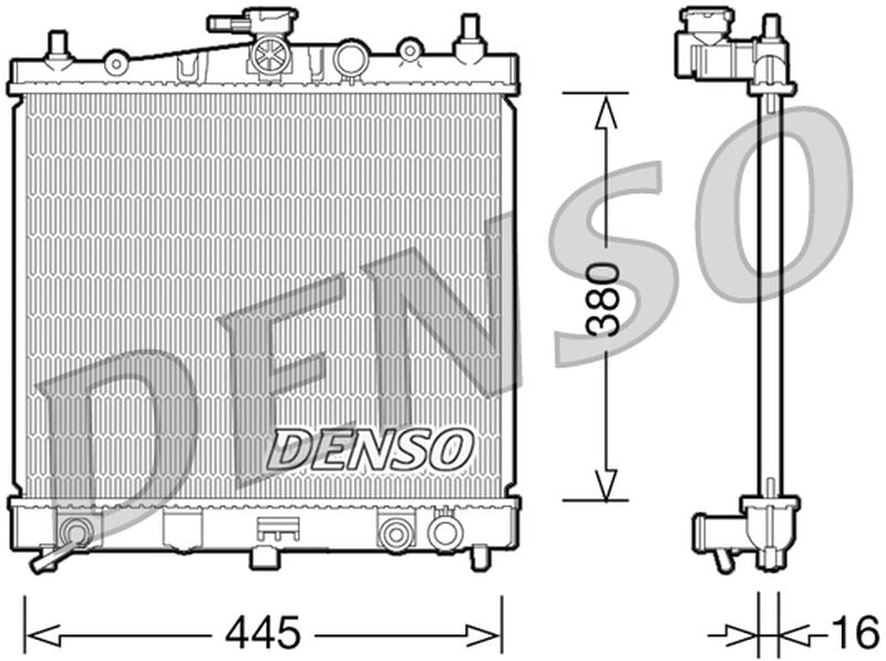 Denso Radiator DRM46036