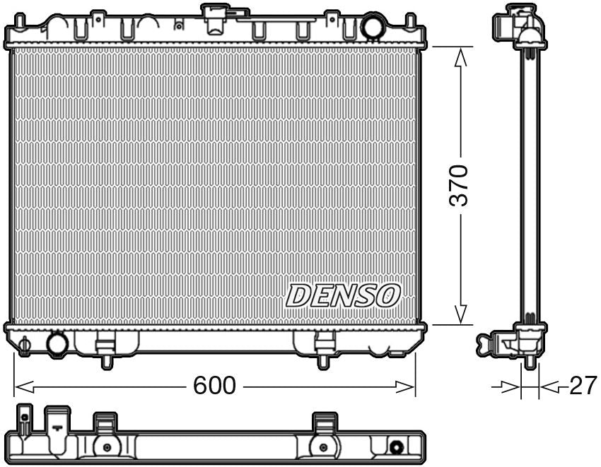 Denso Radiator DRM46039