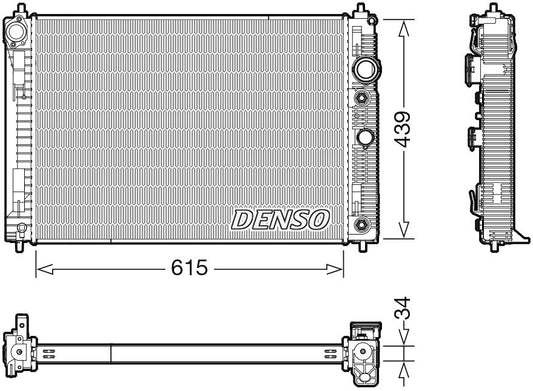 Denso Radiator DRM46045