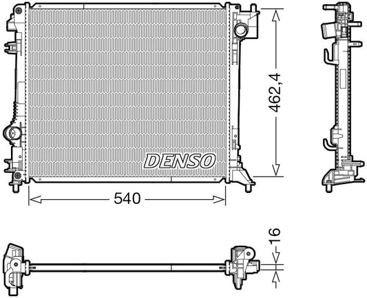 Denso Radiator DRM46062
