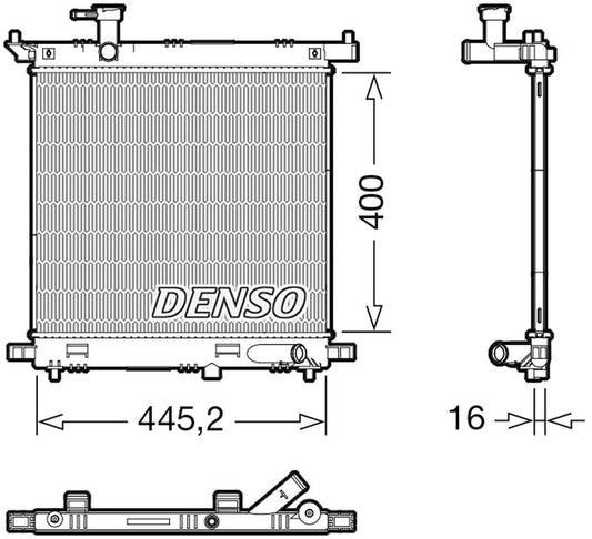 Denso Radiator DRM46066