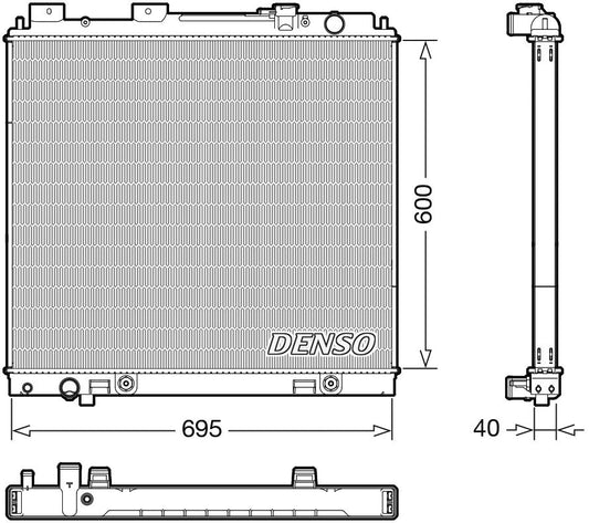 Denso Radiator DRM46068