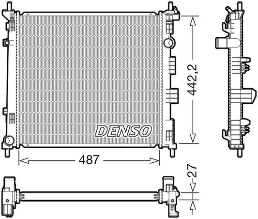 Denso Radiator DRM46070