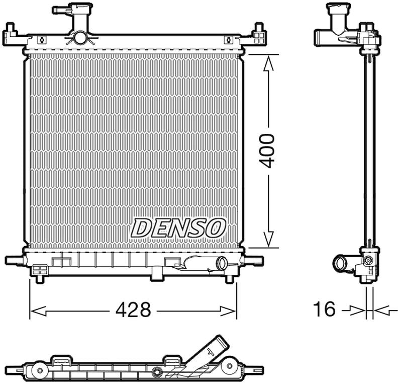 Denso Radiator DRM46072