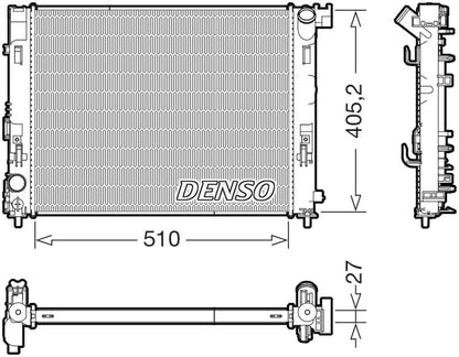 Denso Radiator DRM46076