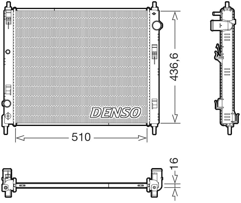 Denso Radiator DRM46078