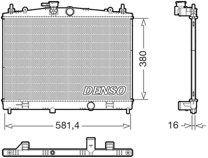 Denso Radiator DRM46079