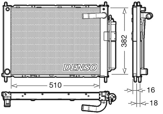 Denso Radiator DRM46101