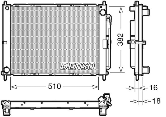 Denso Radiator DRM46102