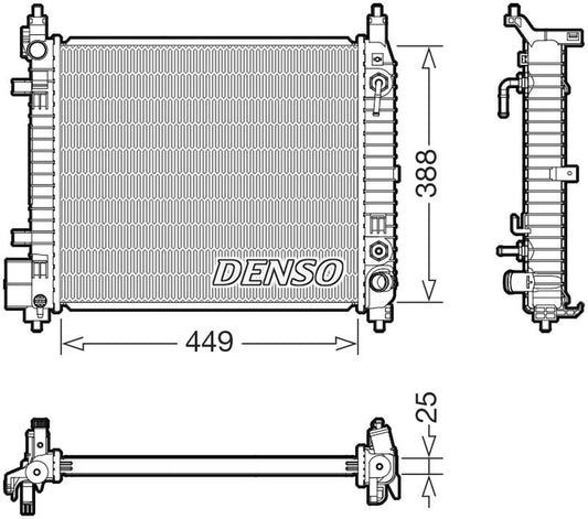 Denso Radiator DRM46104