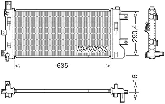 Denso Radiator DRM46105