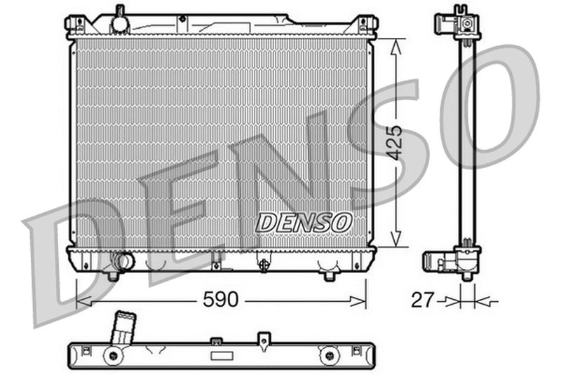 Denso Radiator DRM47019