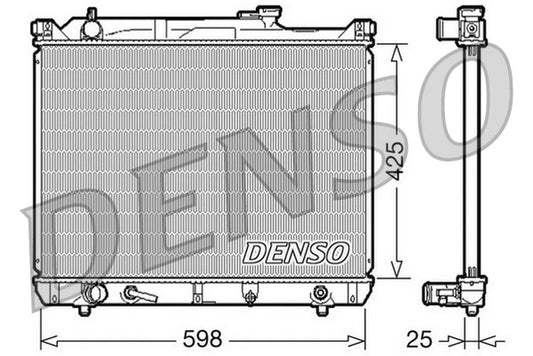 Denso Radiator DRM47021