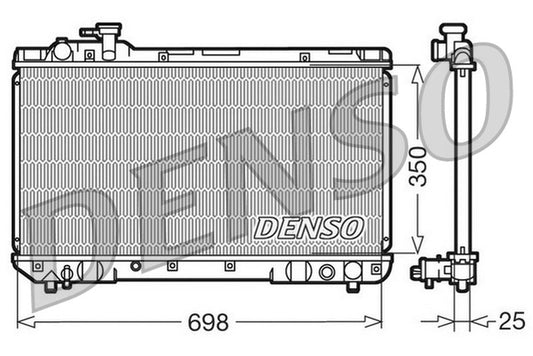 Denso Radiator DRM50020