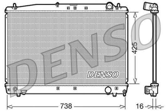 Denso Radiator DRM50033
