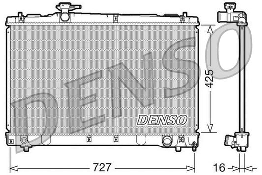 Denso Radiator DRM50034