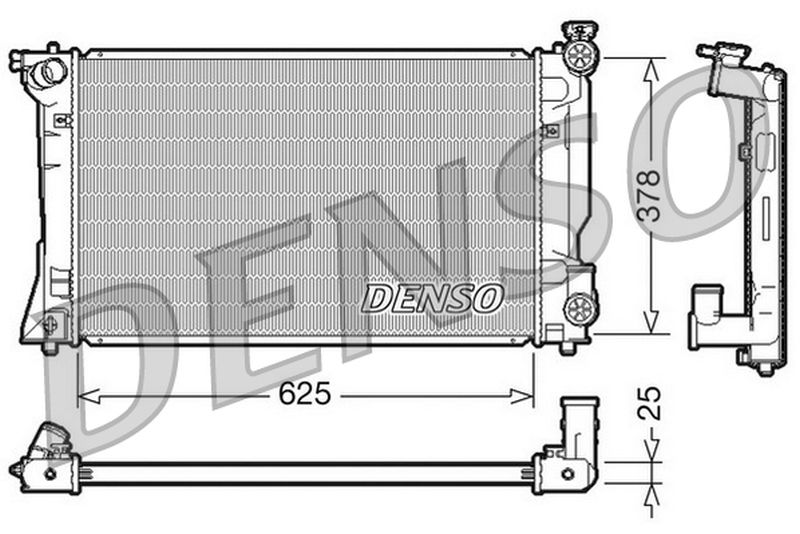 Denso Radiator DRM50035
