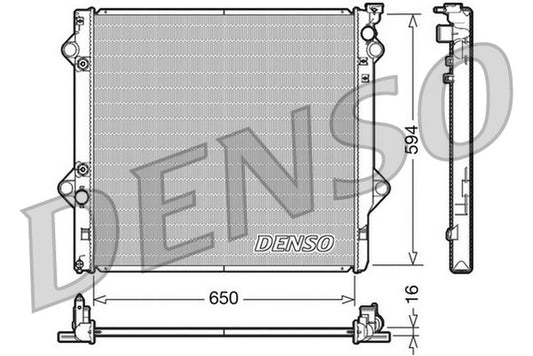 Denso Radiator DRM50036
