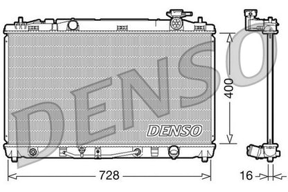 Denso Radiator DRM50042