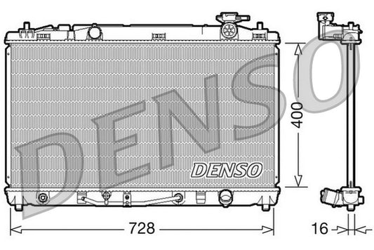 Denso Radiator DRM50042