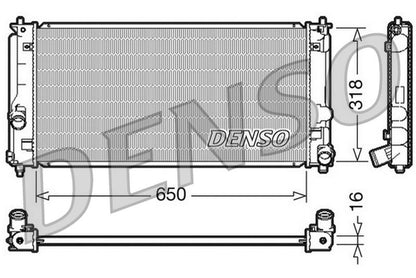 Denso Radiator DRM50044