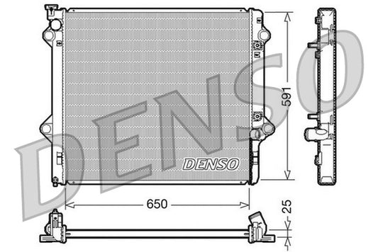 Denso Radiator DRM50046