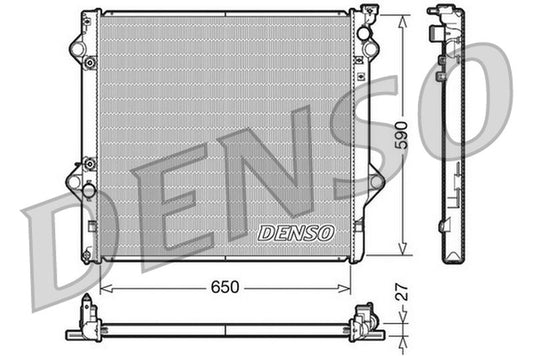 Denso Radiator DRM50047