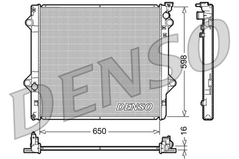 Denso Radiator DRM50048