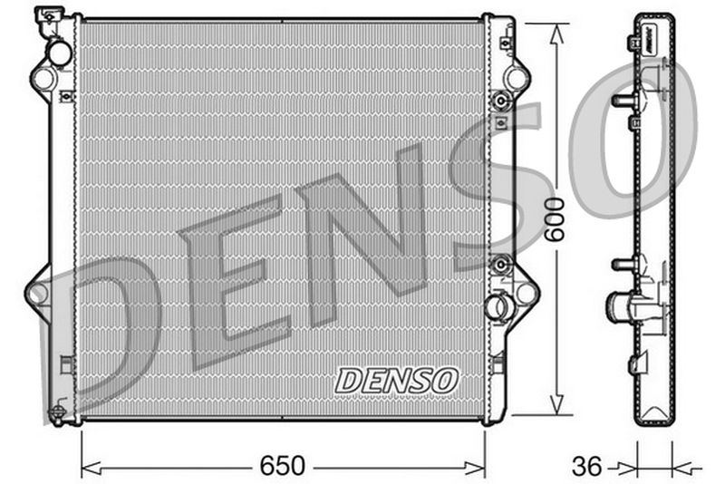 Denso Radiator DRM50049