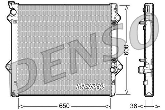 Denso Radiator DRM50049