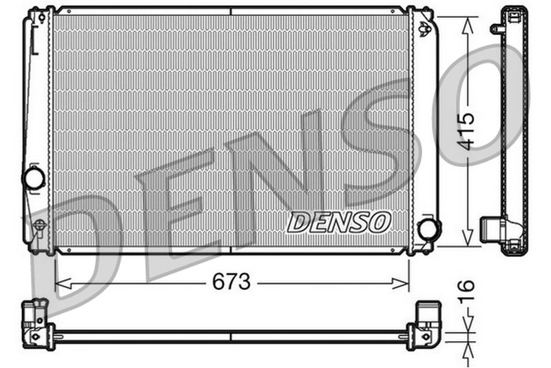 Denso Radiator DRM50051
