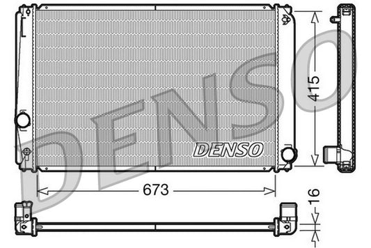 Denso Radiator DRM50051