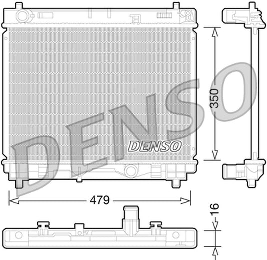 Denso Radiator DRM50059