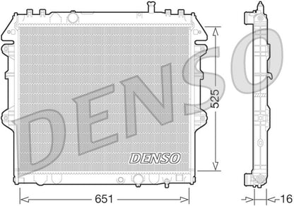 Denso Radiator DRM50069