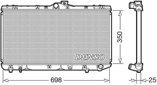 Denso Radiator DRM50079