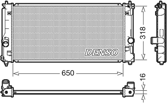 Denso Radiator DRM50081