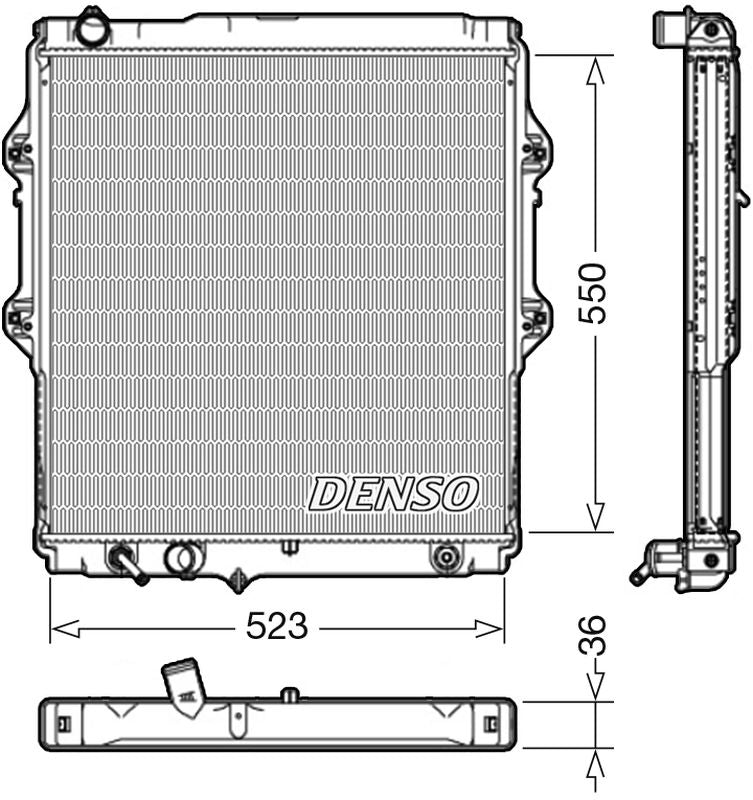 Denso Radiator DRM50084