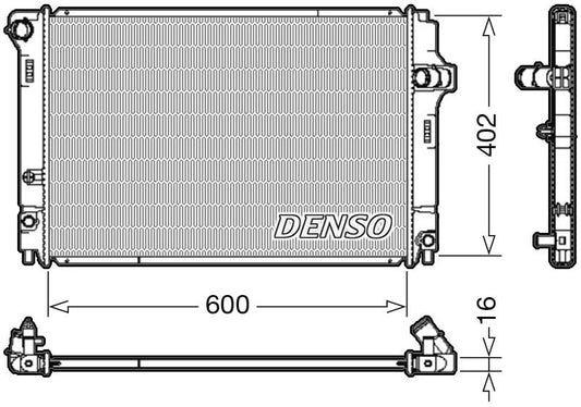 Denso Radiator DRM50089