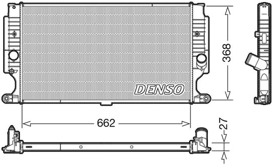Denso Radiator DRM50090