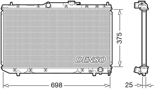Denso Radiator DRM50116