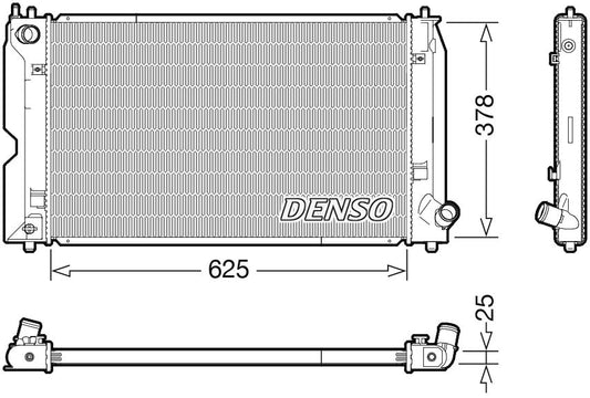 Denso Radiator DRM50119