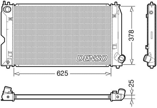 Denso Radiator DRM50127
