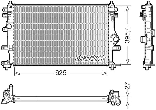Denso Radiator DRM50128